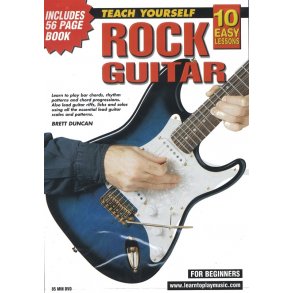 10 Easy Lessons: Teach Yourself Rock Guitar (DVD With Small Booklet)