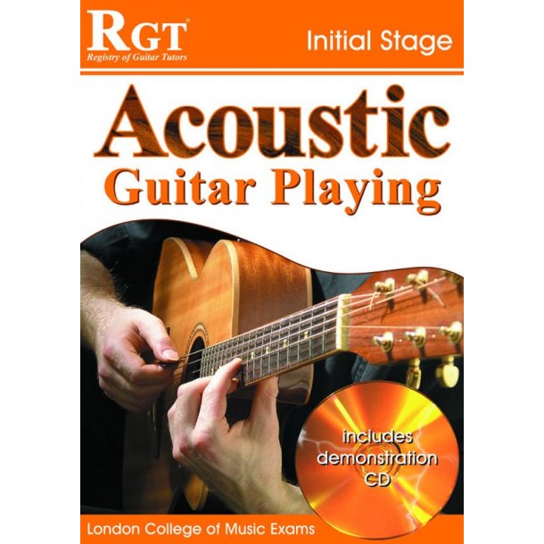 Registry of Guitar Tutors: Acoustic Guitar Playing - Initial Stage (Book and CD)