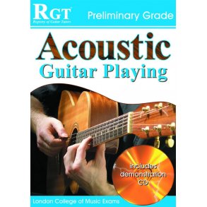 Registry of Guitar Tutors: Acoustic Guitar Playing - Preliminary Grade (Book/CD)