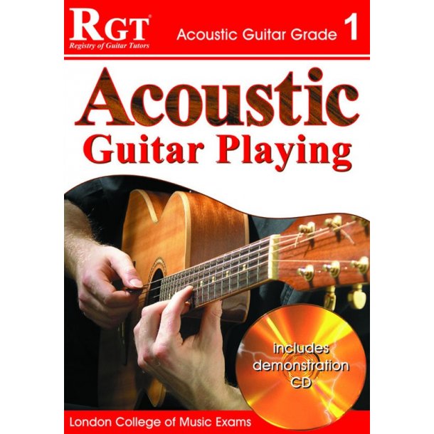 Registry of Guitar Tutors: Acoustic Guitar Playing - Grade 1 (Book/CD)