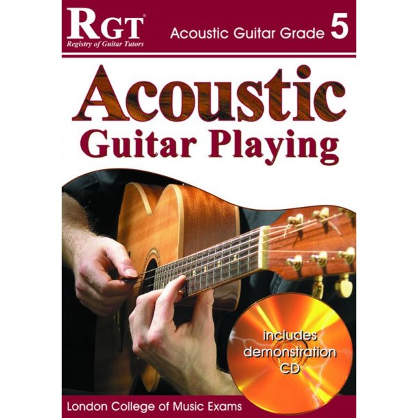 Registry of Guitar Tutors: Acoustic Guitar Playing - Grade 5 (Book and CD)