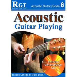 Registry of Guitar Tutors: Acoustic Guitar Playing - Grade 6 (Book and CD)