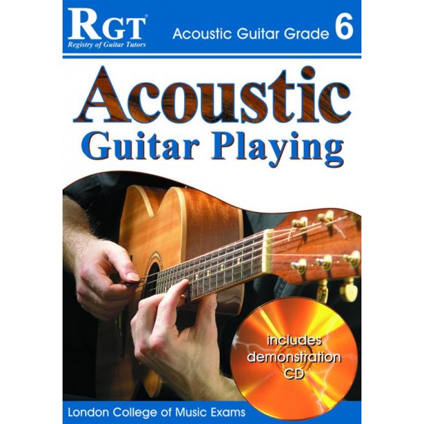 Registry of Guitar Tutors: Acoustic Guitar Playing - Grade 6 (Book and CD)
