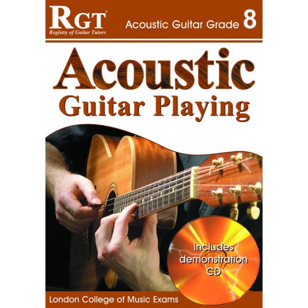 Registry of Guitar Tutors: Acoustic Guitar Playing - Grade 8 (Book and CD)