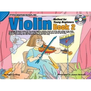 Prog Violin Young Beg Bk 2 Vln Bk/Cd