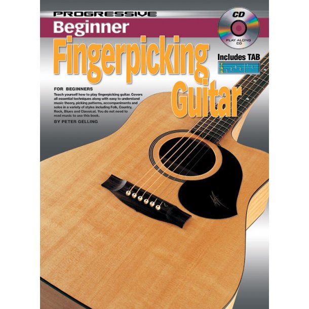 Prog Beg Fingerpicking Gtr Bk/Cd