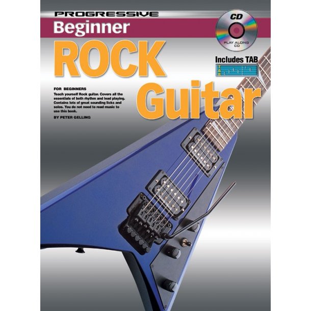 Progressive Beginner Rock Gtr Bk/Cd