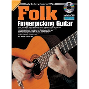 Prog Folk Fingerpicking Gtr Bk/Cd
