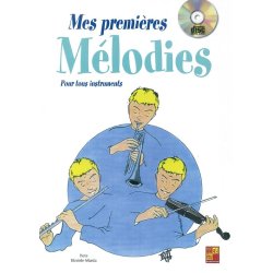 Pierre Minvielle-Sebastia: Mes Premieres Melodies Pour Tous Instruments (Book/CD)