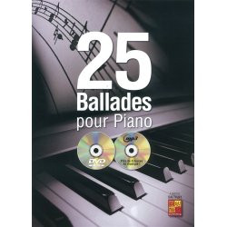 Frederic Dautigny: 25 Ballades Pour Piano (Book/CD/DVD)