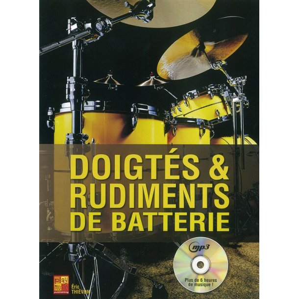 Doigt&eacute;s & Rudiments De Batterie (Book/CD)