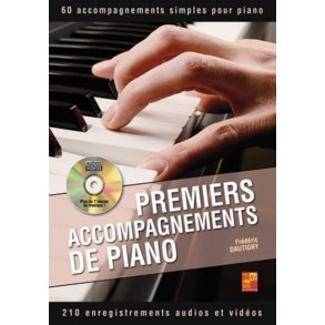 Premiers Accompagnements De Piano (Book/DVD)