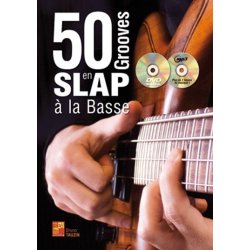 50 Grooves En Slap A La Basse (Book/CD/DVD)