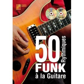50 Rythmiques Funk A La Guitare (Livre/CD/DVD)