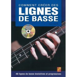 Bruno Tauzin: Comment Cr&eacute;er Des Lignes De Basse (Book/DVD)