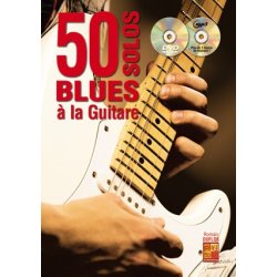 50 Solos Blues A La Guitare (Book/CD/DVD)