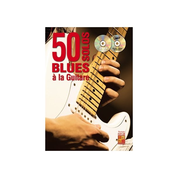 50 Solos Blues A La Guitare (Book/CD/DVD)