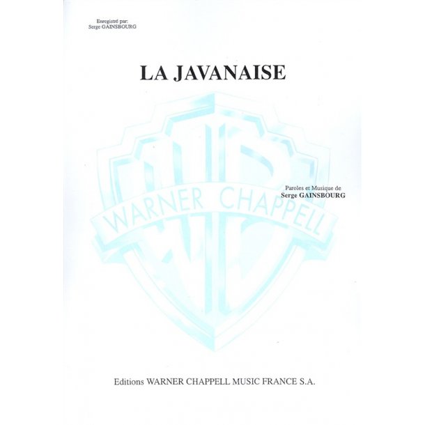 Serge Gainsbourg: Javanaise (La)