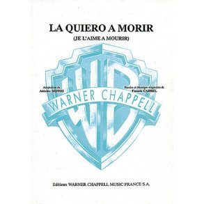 Francis Cabrel: La Quiero a Morir