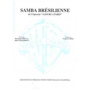 Samba Brésilienne (De l’operette 4 Jours a Paris)