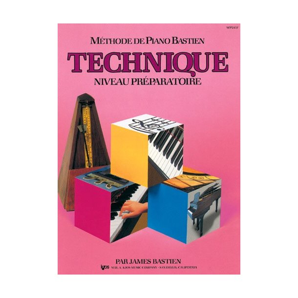 Mthode de Piano Bastien : Technique, Niveau Prparatoire