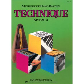 Mthode de Piano Bastien : Technique, Niveau 3