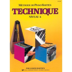 Mthode de Piano Bastien : Technique, Niveau 4