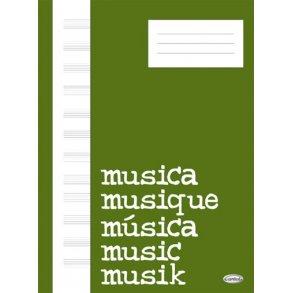 Quaderno di Musica (Block, Cahier de Musique)
