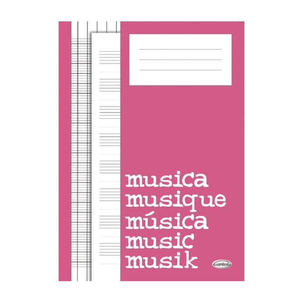 Quaderno di Musica (Block, Cahier de Musique)