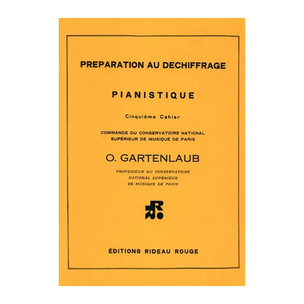 Prparation Au Dchiffrage Pianistique - 5me Cahier