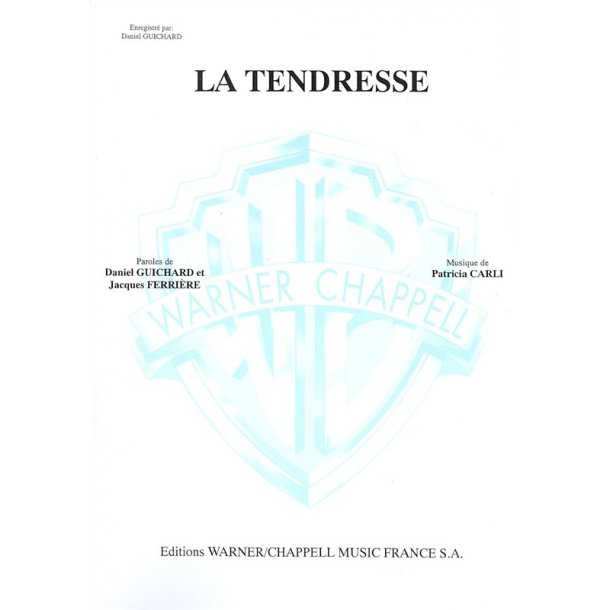 Daniel Guichard: Tendresse (La)