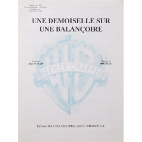 Yves Montand: Une Demoiselle Sur Une Balancoire