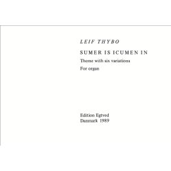 SUMER IS ICUMEN IN,  FOR ORGEL