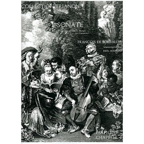Franois De Boisvalle: 1re Sonate, pour Flte Traversire et Harpe ou Clavecin