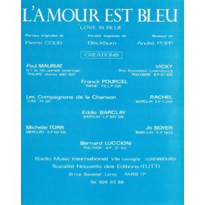 Vicky Leandros: L'Amour Est Bleu