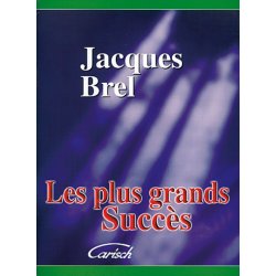 Brel Jacques Les Plus Grands Succes Piano Vocal Guitar Book