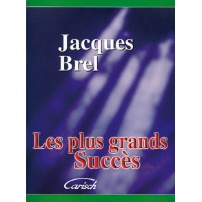 Brel Jacques Les Plus Grands Succes Piano Vocal Guitar Book
