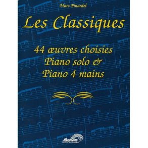 Les Classiques. 44 oeuvres choisies pour piano solo & piano 4 mains