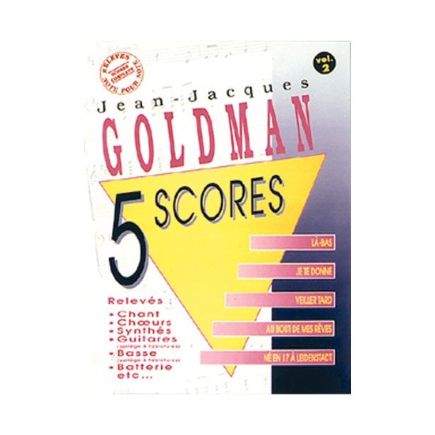 Jean-Jacques Goldman: 5 Scores - Volume 2