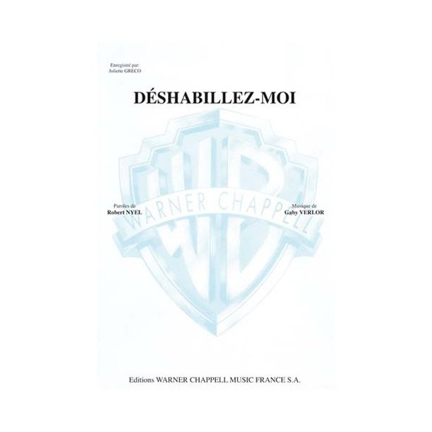 Juliette Greco: Dshabillez-Moi