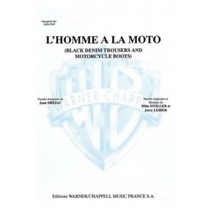 Edith Piaf: Homme  la Moto (L?) (Black Denim Trousers and Motorcycle Boots)