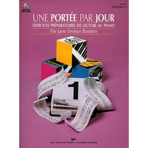 Mthode de Piano Bastien : Une Porte par Jour, Niveau 1