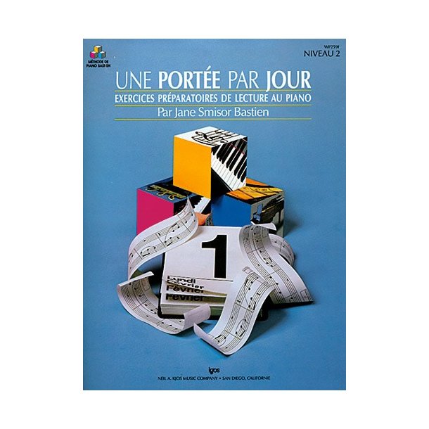 Mthode de Piano Bastien : Une Porte par Jour, Niveau 2