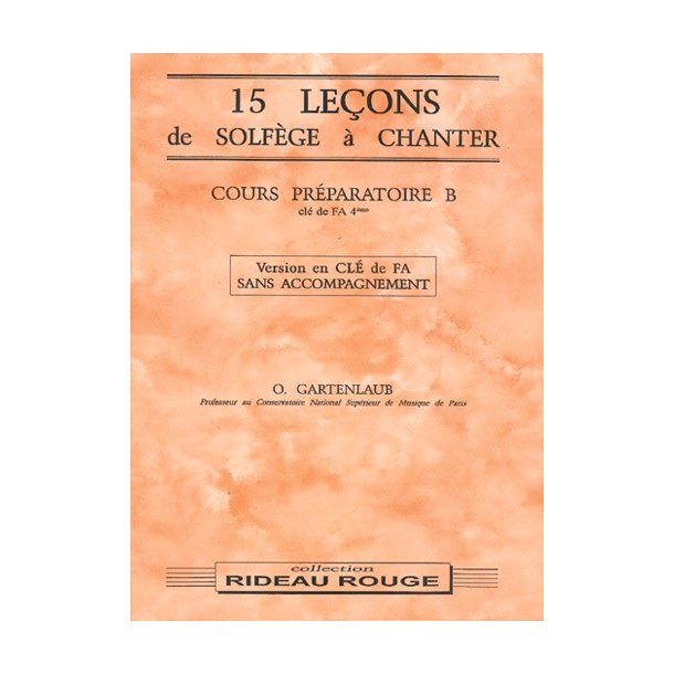 15 Leons Solfge  Chanter :  Cours Prparatoire B