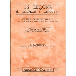 16 Leons Solfge  Chanter :  Cours lmentaire B