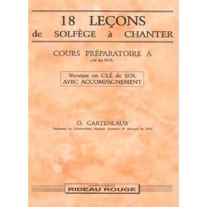 18 Leons Solfge  Chanter :  Cours Prparatoire A