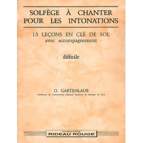 Solfge  Chanter pour Les Intonations : Difficile