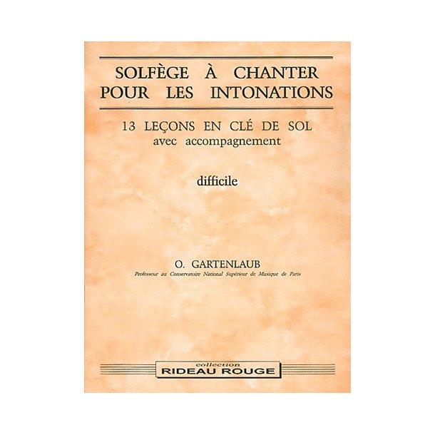 Solfge  Chanter pour Les Intonations : Difficile