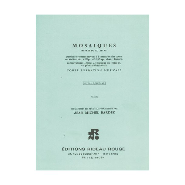 Mosaques Niveau Dbutant - 2re Srie