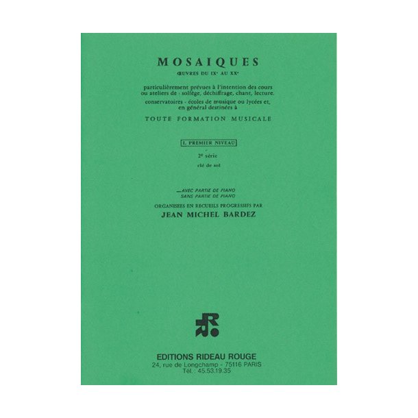 Mosaques 1er Niveau - 2re Srie